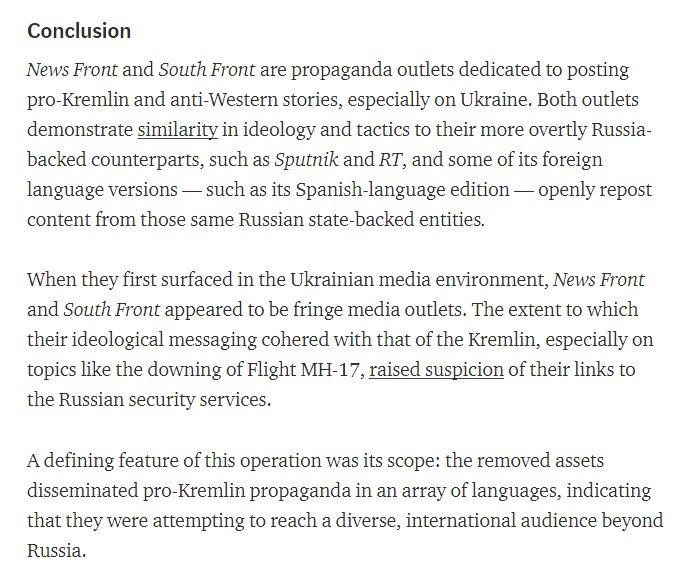 A Close Look At Efforts Of Pro-NATO Propaganda Units Behind the Scenes Of SouthFront Censorship