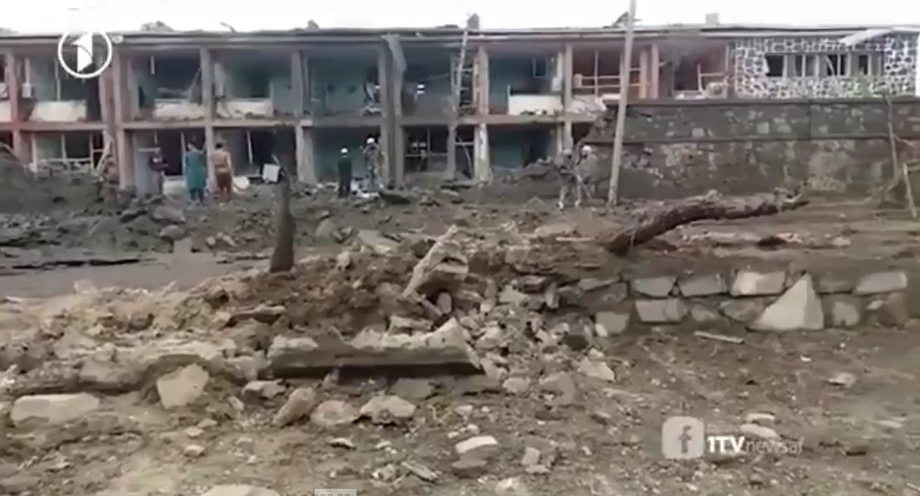 In Video: Impact Of Taliban Attack On Military Base In Gardiz City