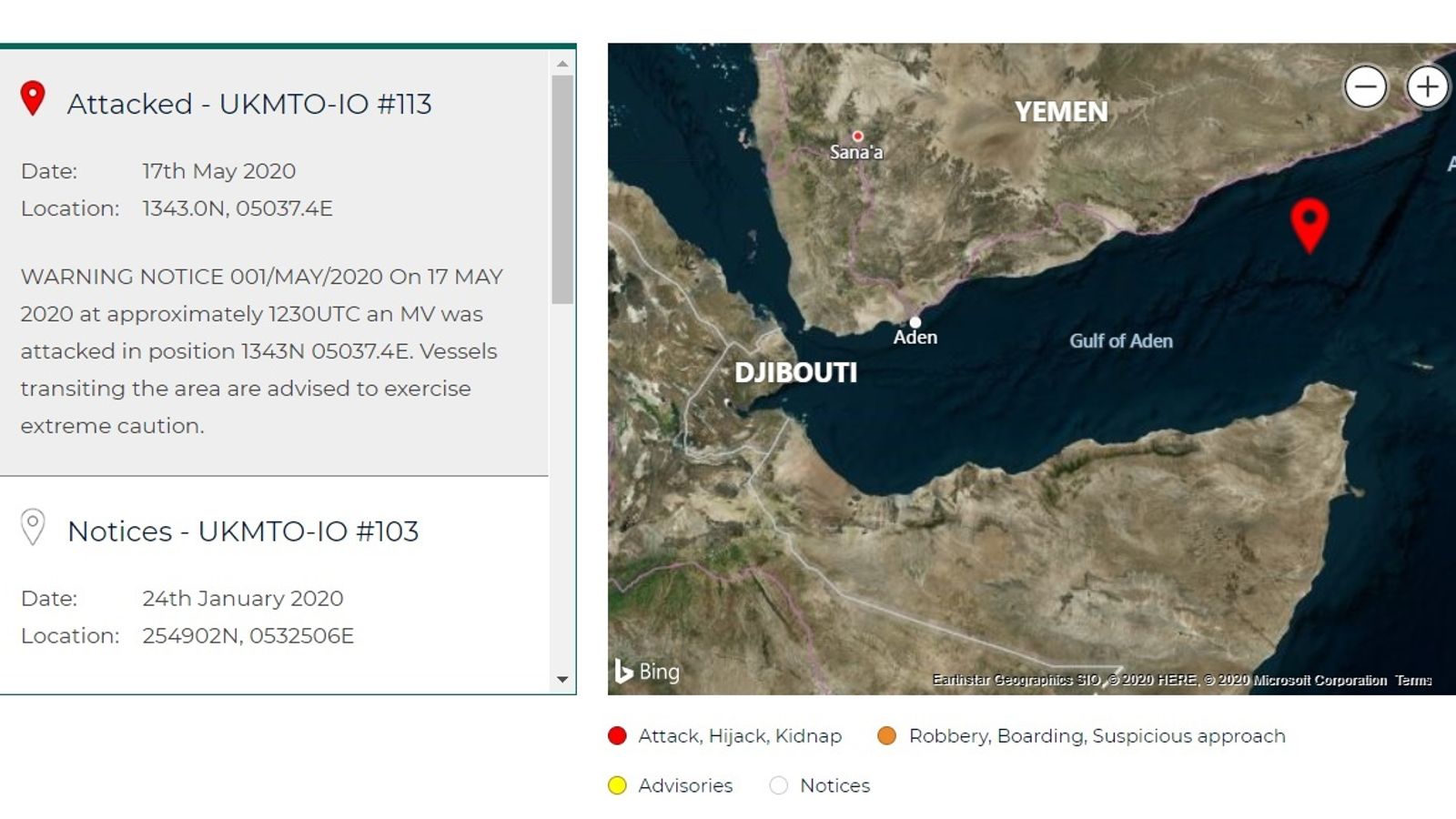 UK-Flagged Tanker Attacked By Pirates In Gulf Of Aden