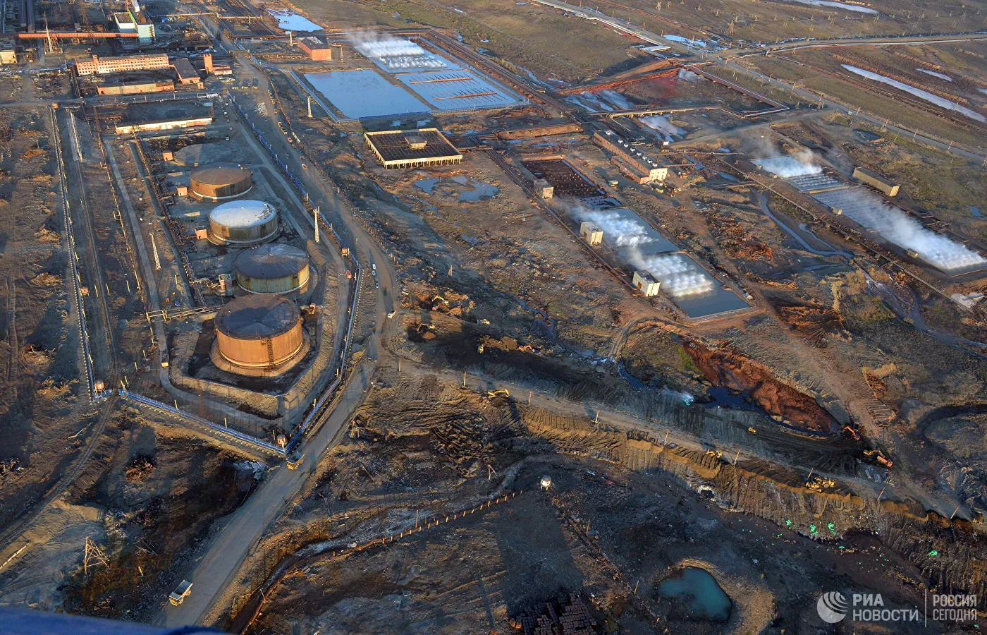 Russia Arrests Three After Massive Diesel Spill From Norilsk Nickel Power Plant In Siberia