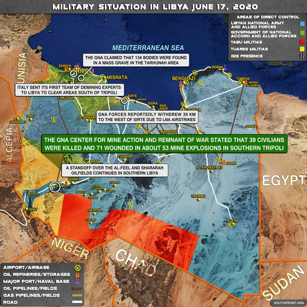 Military Situation In Libya On June 17, 2020 (Map Update)