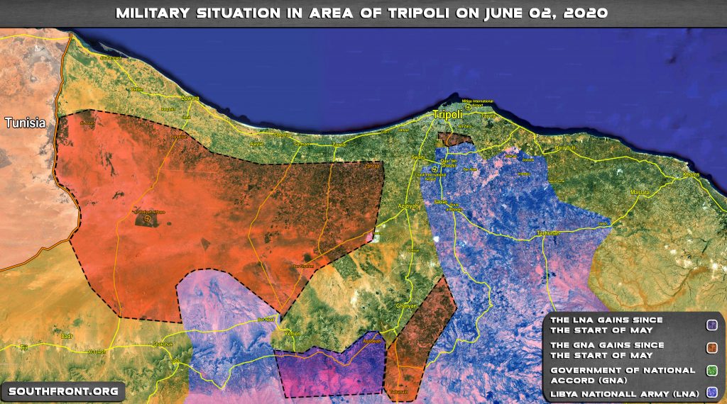 Gains And Setbacks Of Libyan National Army In Northwestern Libya Since May 1, 2020 (Map Update)