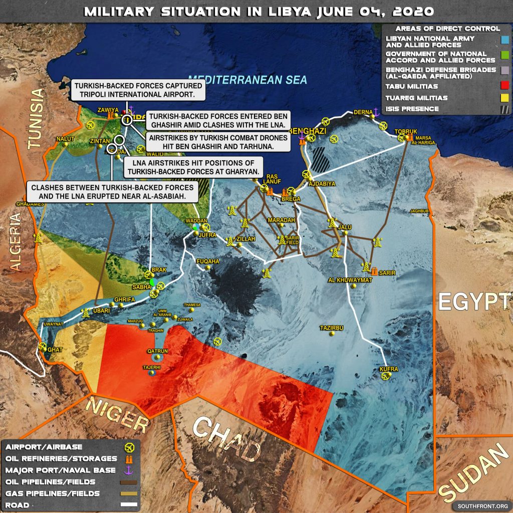 In Maps: Military Situation In Libya Following Recent Advances By Turkish-led Forces