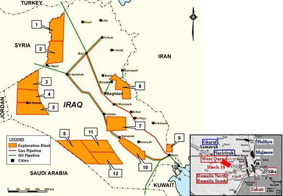 Russia's Massive Oil Projects In Iraq