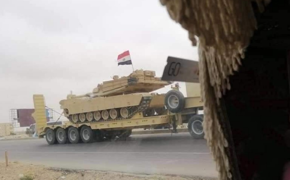 In Video: Egyptian Army Sends Massive Convoys With Battle Tanks To Libyan Border As Tensions Escalate