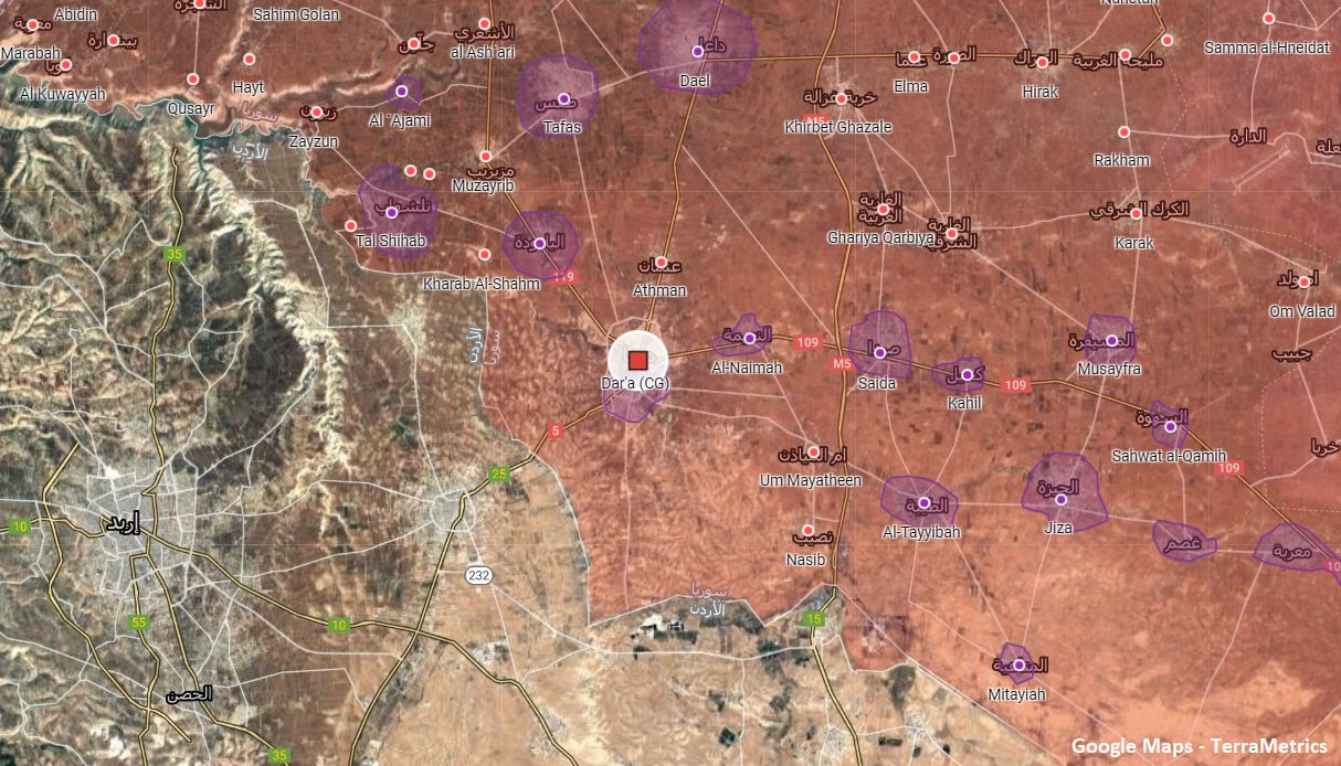 Syrian Army, Security Forces Carried Out Security Operation Near Daraa City