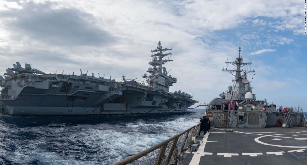 Three U.S. Aircraft Carrier Strike Groups Are Patrolling The Pacific, As China Voices Discontent