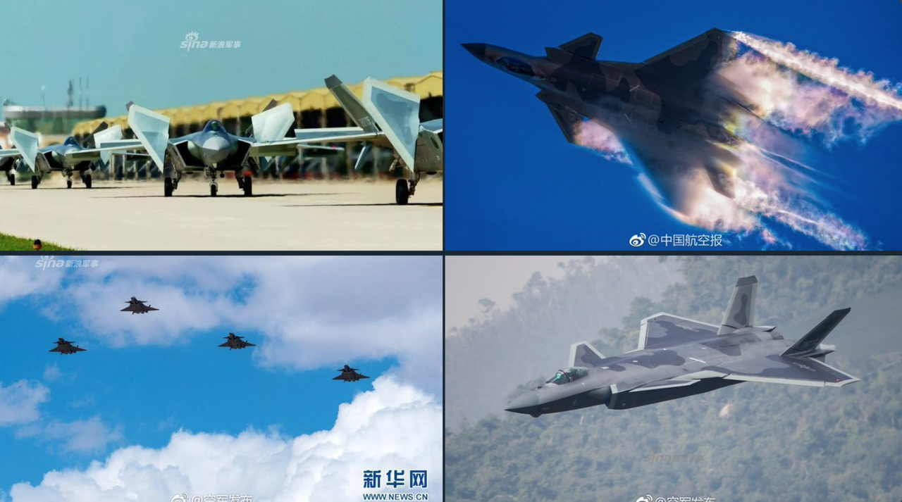 China's Stealth Jet With Thrust Vectors Enters Mass Production