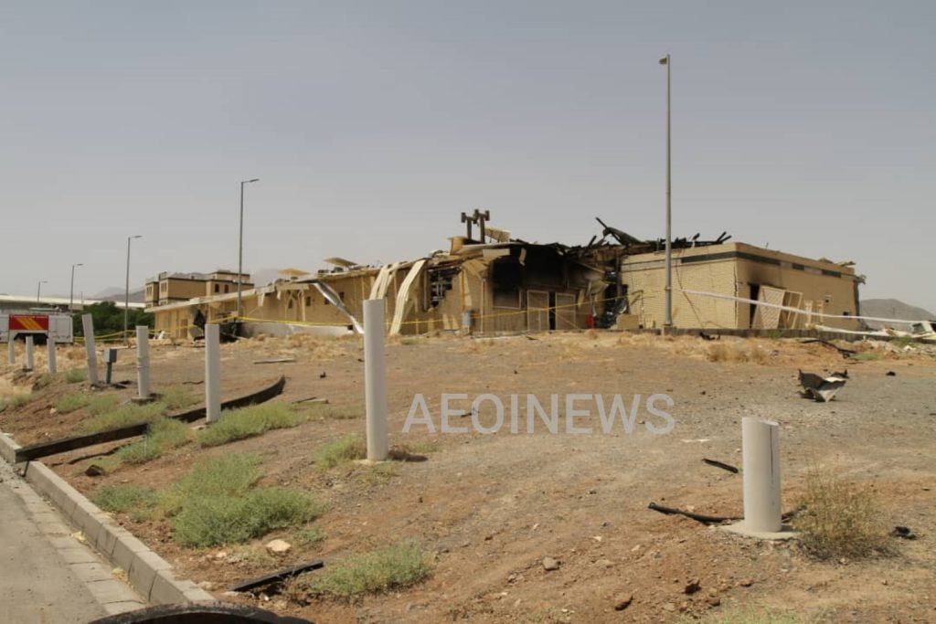 Fire Hits Building At Iran Nuclear Enrichment Site