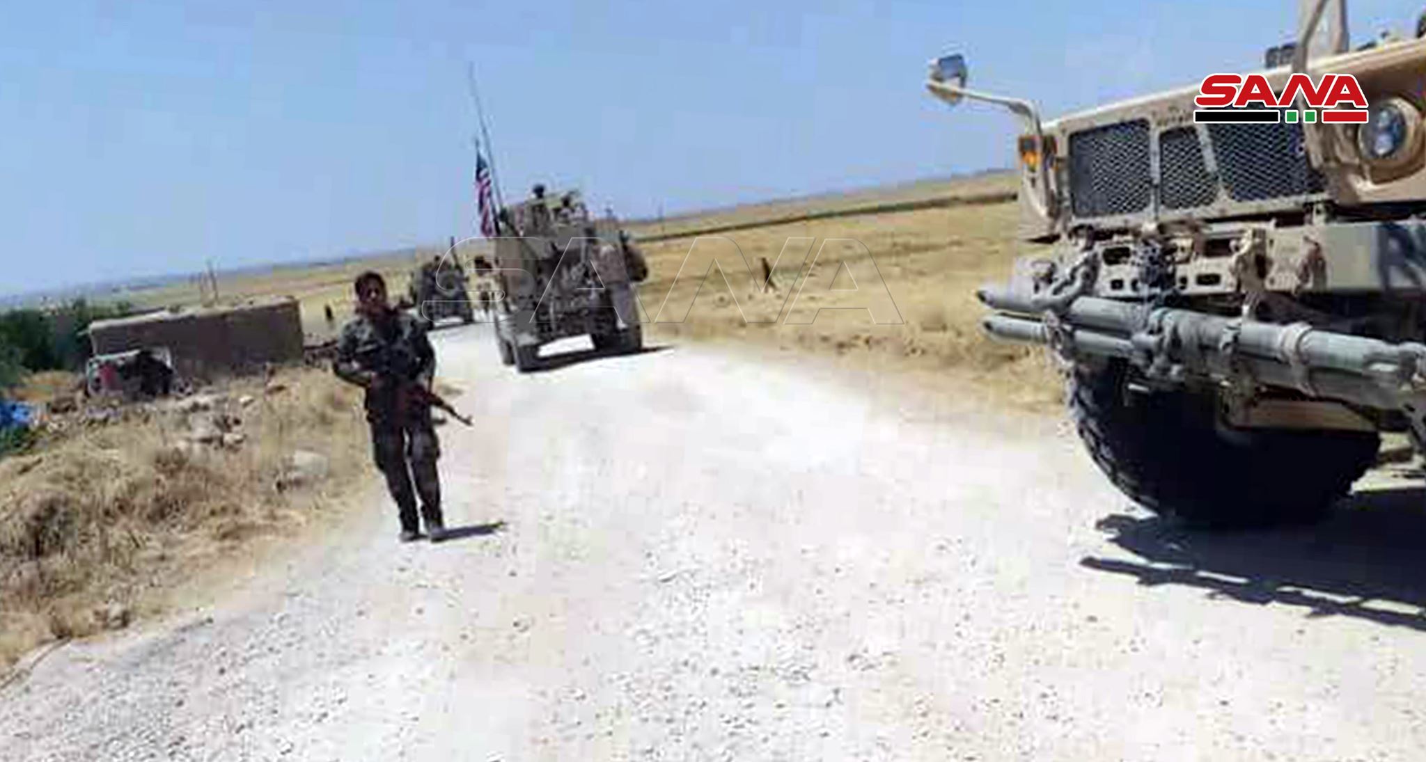 U.S. Forces Stopped At Three Syrian Army Checkpoints In Northern Al-Hasakah (Photos)