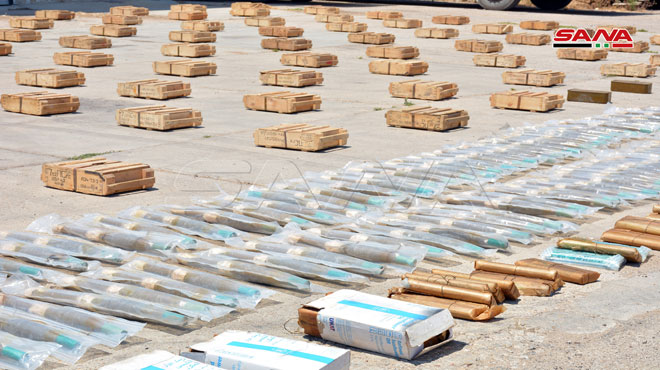 Syrian Security Forces Seized Large Arms Shipment Headed For Greater Idlib (Photos)