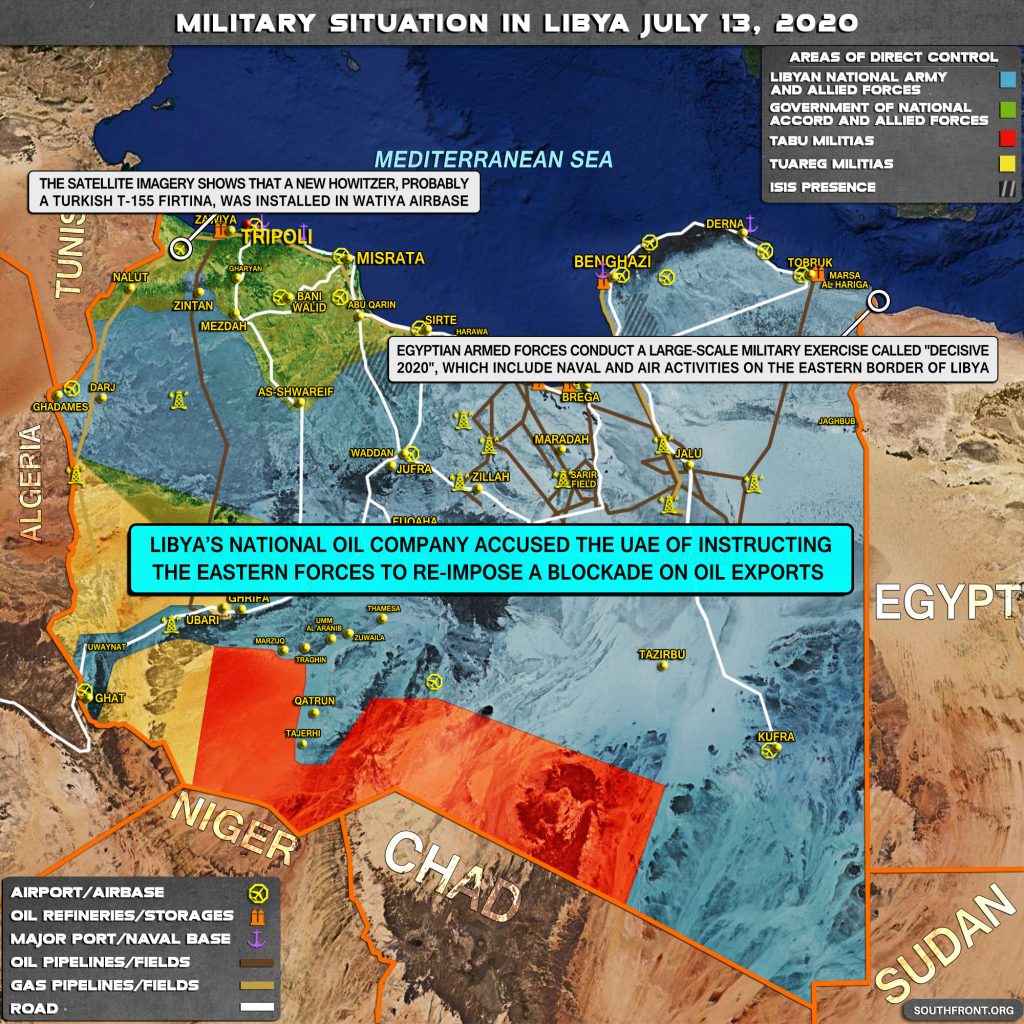 Military Situation In Libya On July 13, 2020 (Map Update)