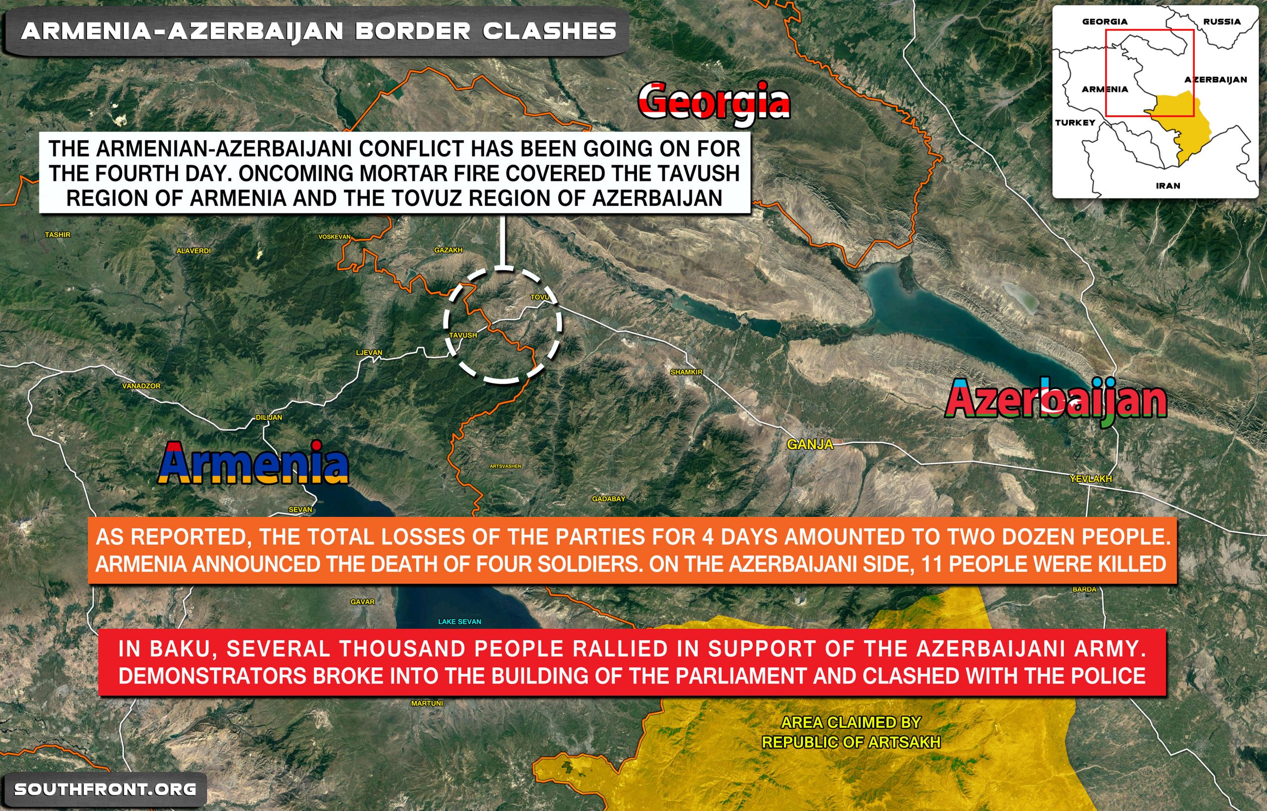 Armenia And Azerbaijan On Brink Of Regional War: Brief Overview