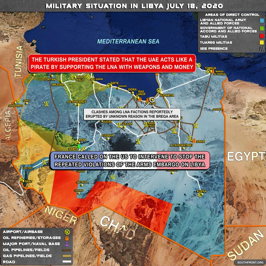 Military Situation In Libya On July 18, 2020 (Map Update)