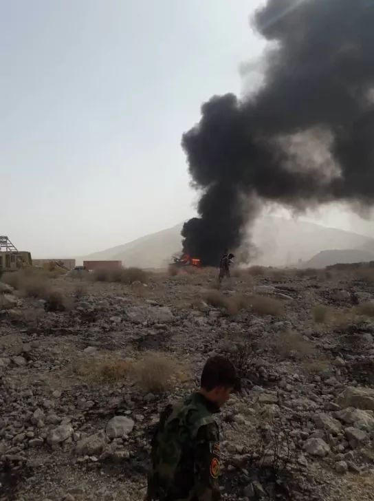 In Photos: Taliban Shot Down Black Hawk Helicopter Of Afghan Army