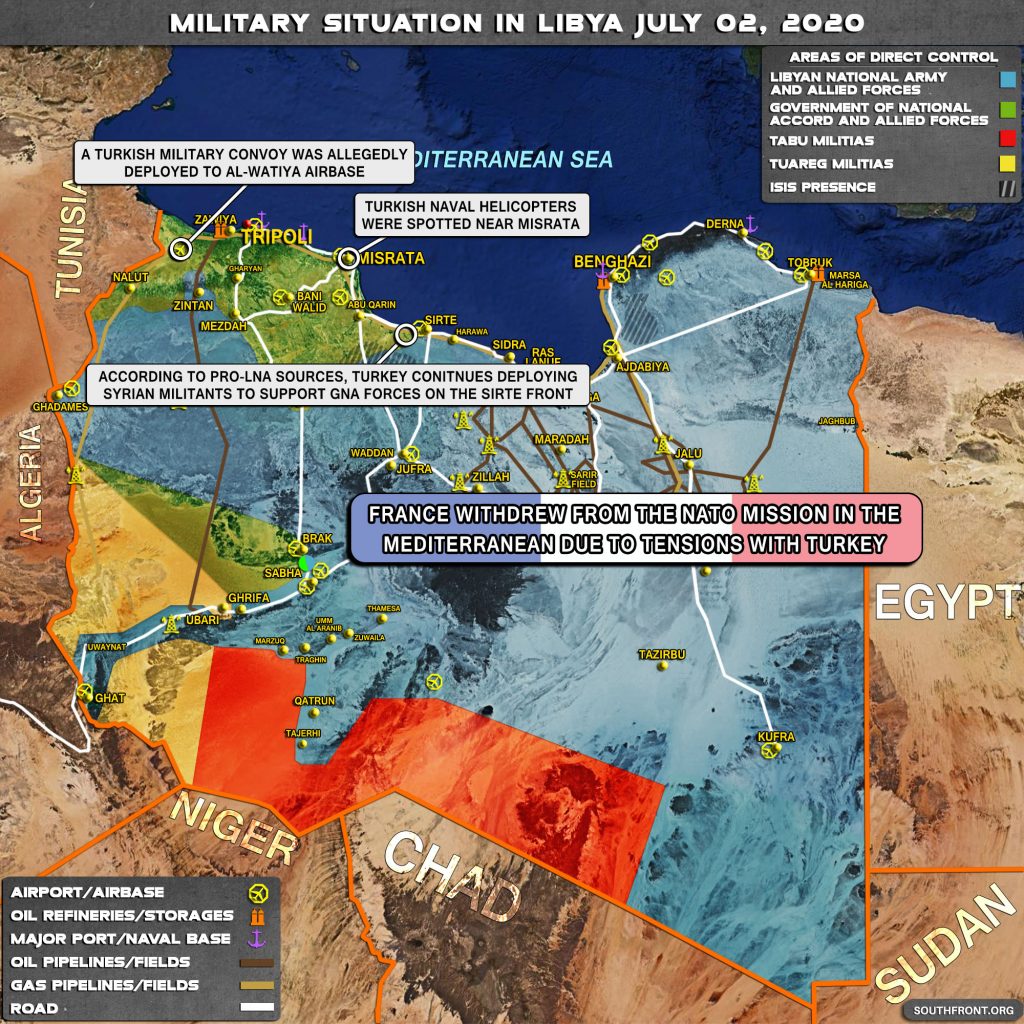 Military Situation In Libya On July 2, 2020 (Map Update)