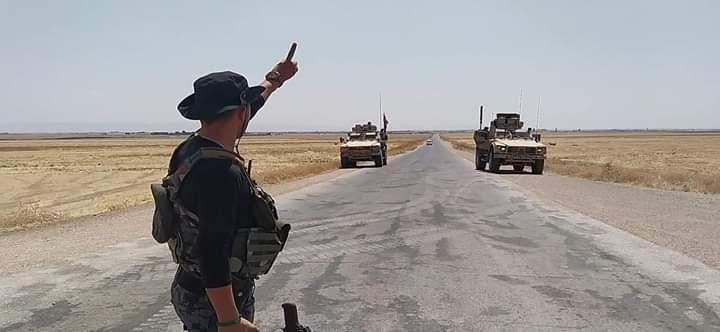 In Photos: Syrian Troops Blocked US Military Convoy Near Al-Dardara