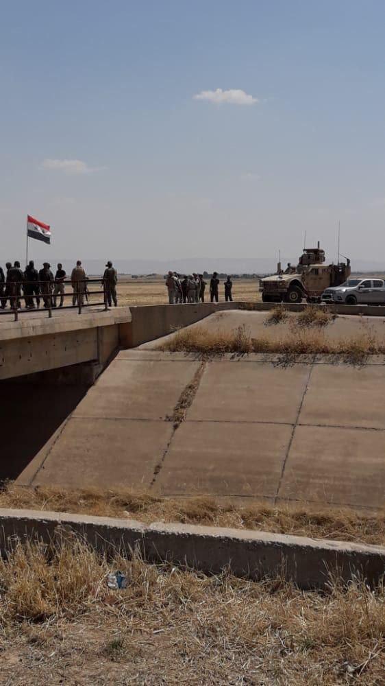 In Photos: Syrian Troops Blocked US Military Convoy Near Al-Dardara