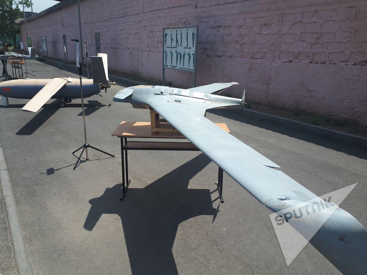 Armenia Showcases Wreckage Of Azerbaijani UAVs Used Along Border