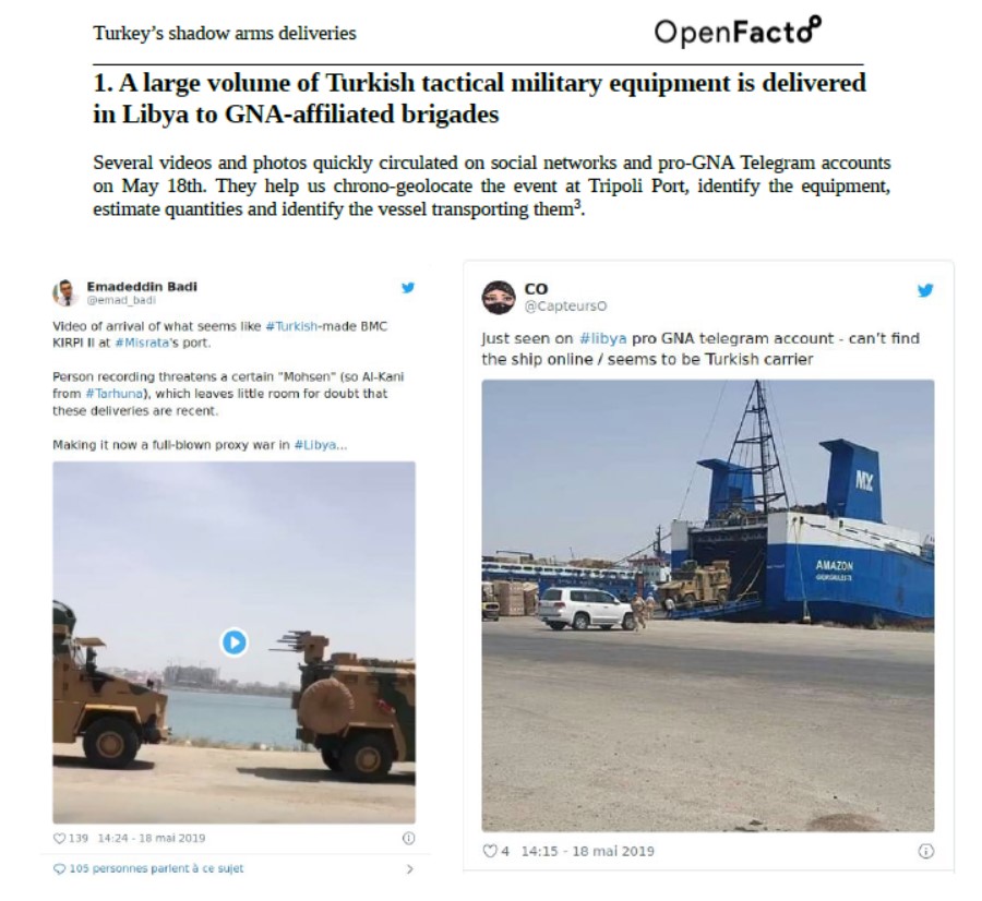 Closer Look At Turkish Equipment And Weapon Deliveries To Libya