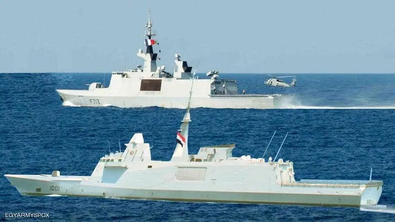 Egypt and France Carry Out Naval Drill As Show Of Force To Turkey