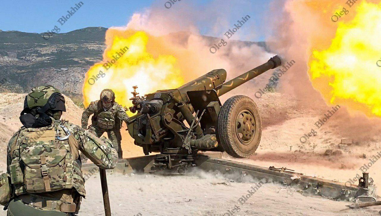 In Photos: Russian SOF Shelled Militant Positions In Syria’s Greater Idlib With Artillery