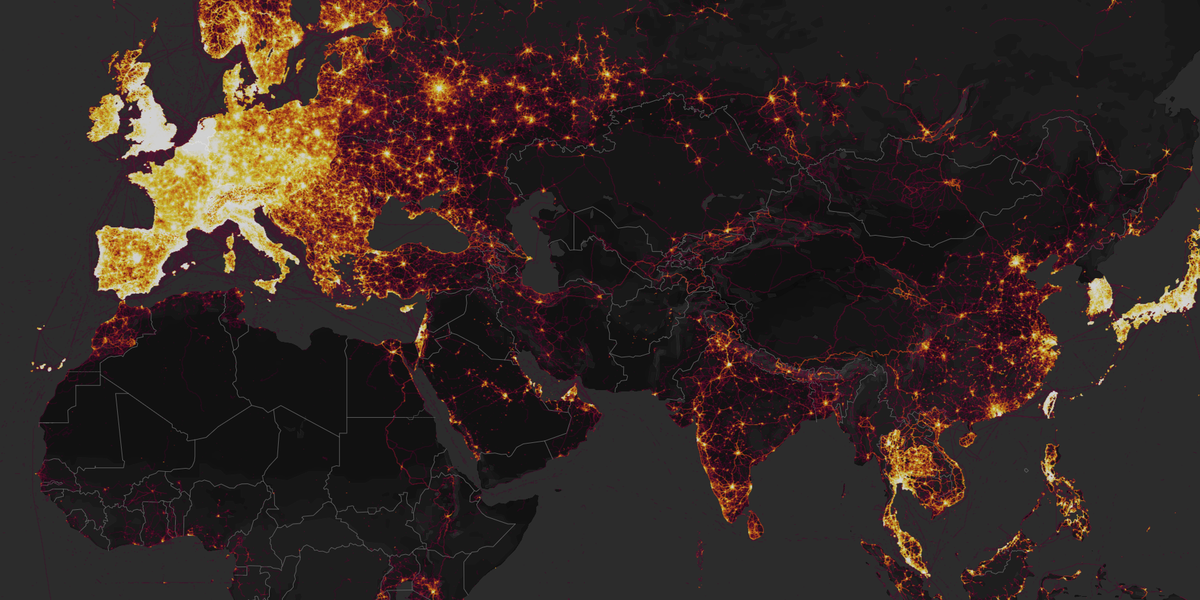 Group Of Researchers Tracked Movements In Russian Military Sites Using Commercial Tracking Data