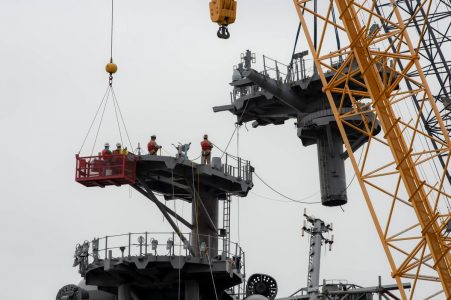 US Navy Begins Repair Work On USS BonHomme Richard After Fire: Photographs