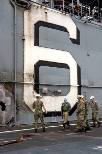 US Navy Begins Repair Work On USS BonHomme Richard After Fire: Photographs