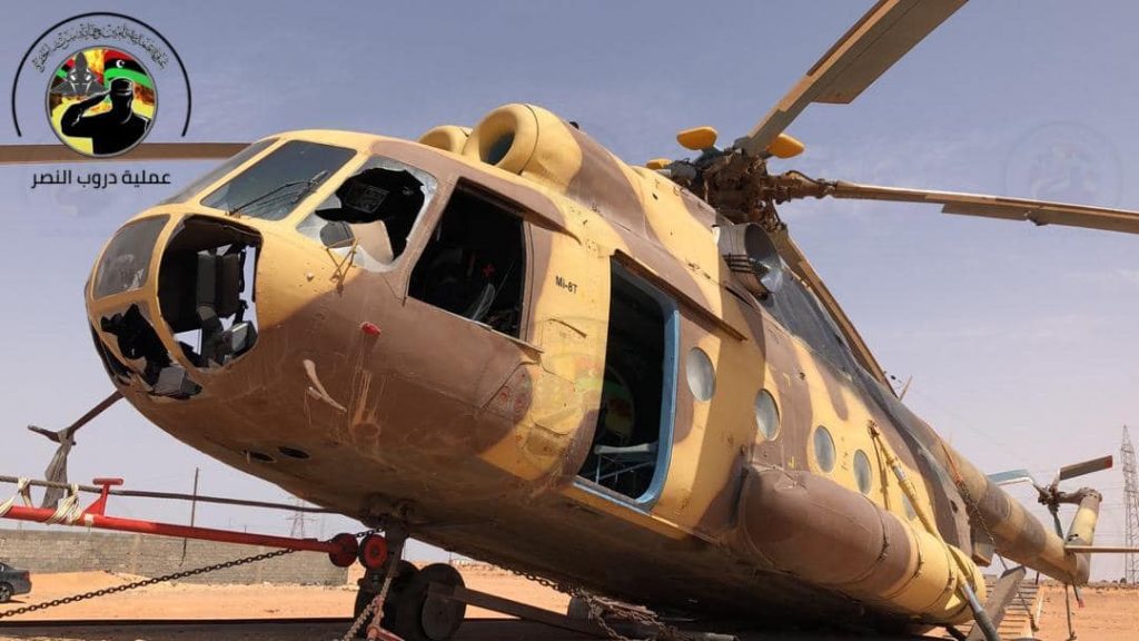 Turkish-backed Forces Captured Mi-8 Helicopter Of Libyan National Army (Photos, Map)