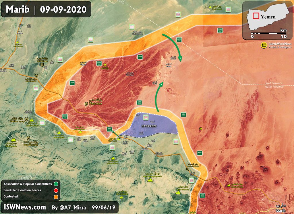 Saudi-backed Forces Suffer Another Setback In Yemen's Marib Province (Map Update)