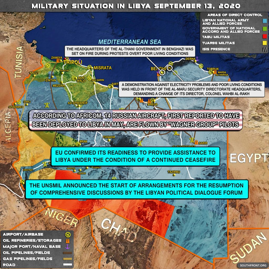 Military Situation In Libya On September 13, 2020 (Map Update)