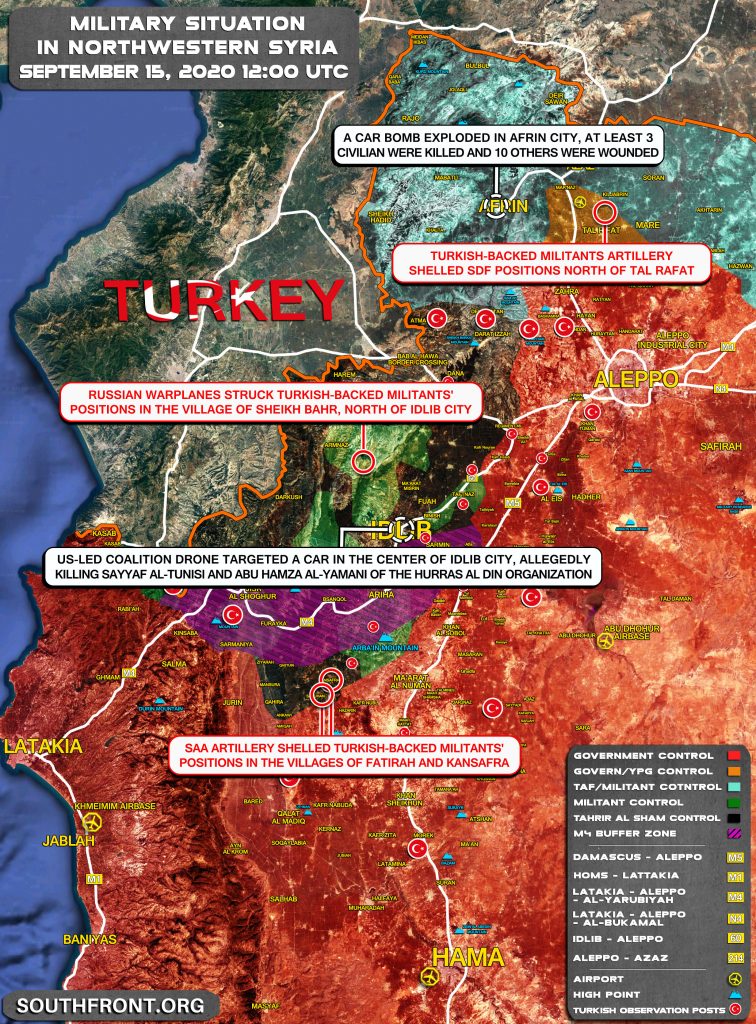 Russian Warplanes Pound Terrorists' Training Camps Near Idlib (Map, Photos)