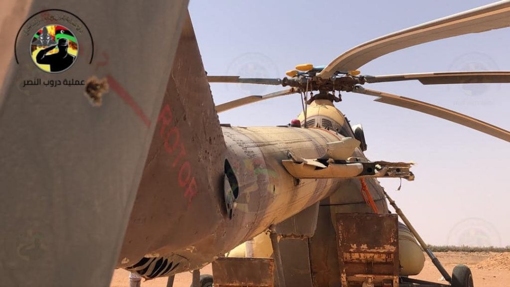 Turkish-backed Forces Captured Mi-8 Helicopter Of Libyan National Army (Photos, Map)