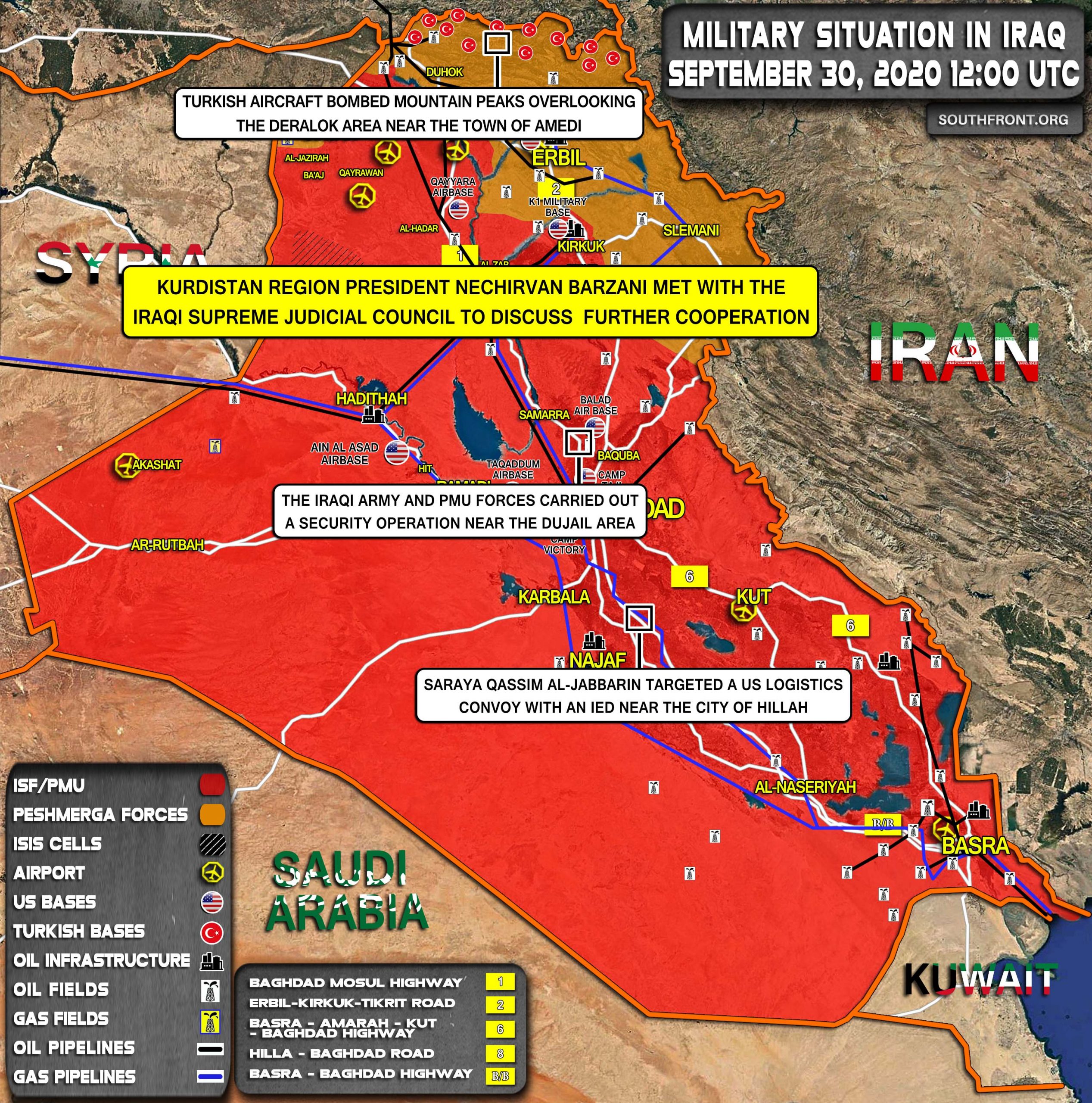 Shiite Fighters Attacked Another U.S.-led Coalition Convoy In Iraq