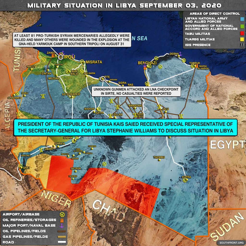 Military Situation In Libya On September 3, 2020 (Map Update)