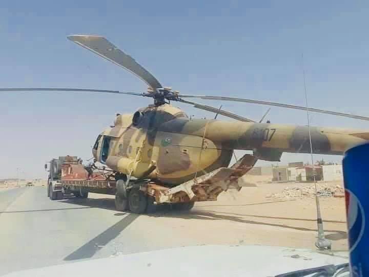 Turkish-backed Forces Captured Mi-8 Helicopter Of Libyan National Army (Photos, Map)