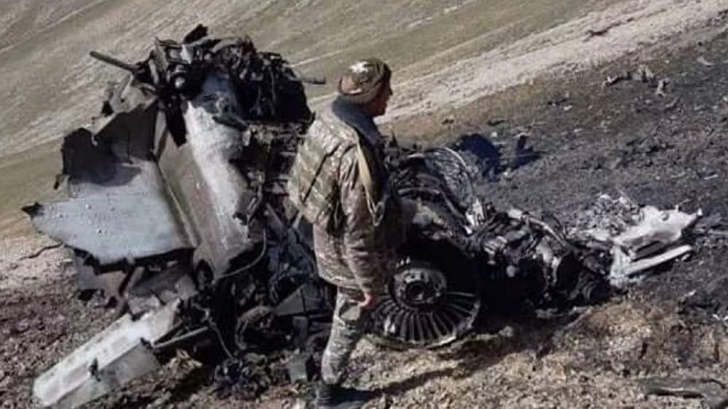 Armenia Released Photos Of Su-25 Allegedly Downed By Turkish F-16