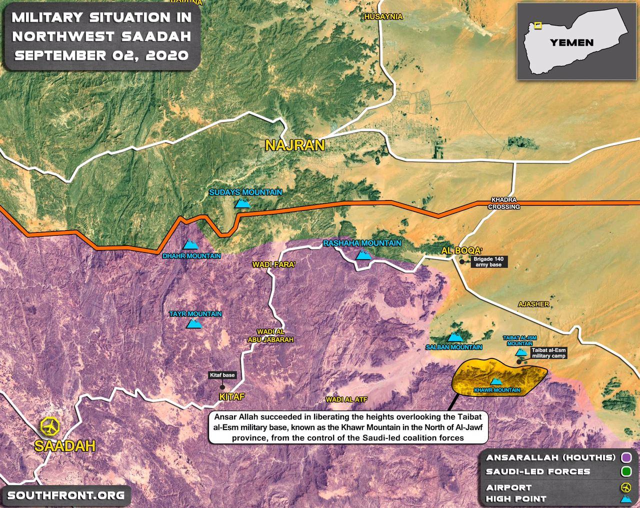 Houthis' Advance Continues: Strategic Territories Captured In Northern And Central Yemen