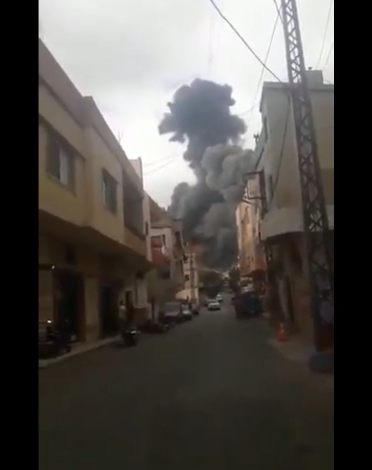 Hezbollah Weapons Depot In South Lebanon Explodes Due To "Technical Error"