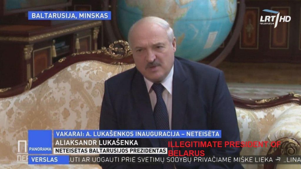 Belarus State TV Started Using Soviet Names Of Lithuania, Poland And Ukraine In Response To Increasing Propaganda Pressure