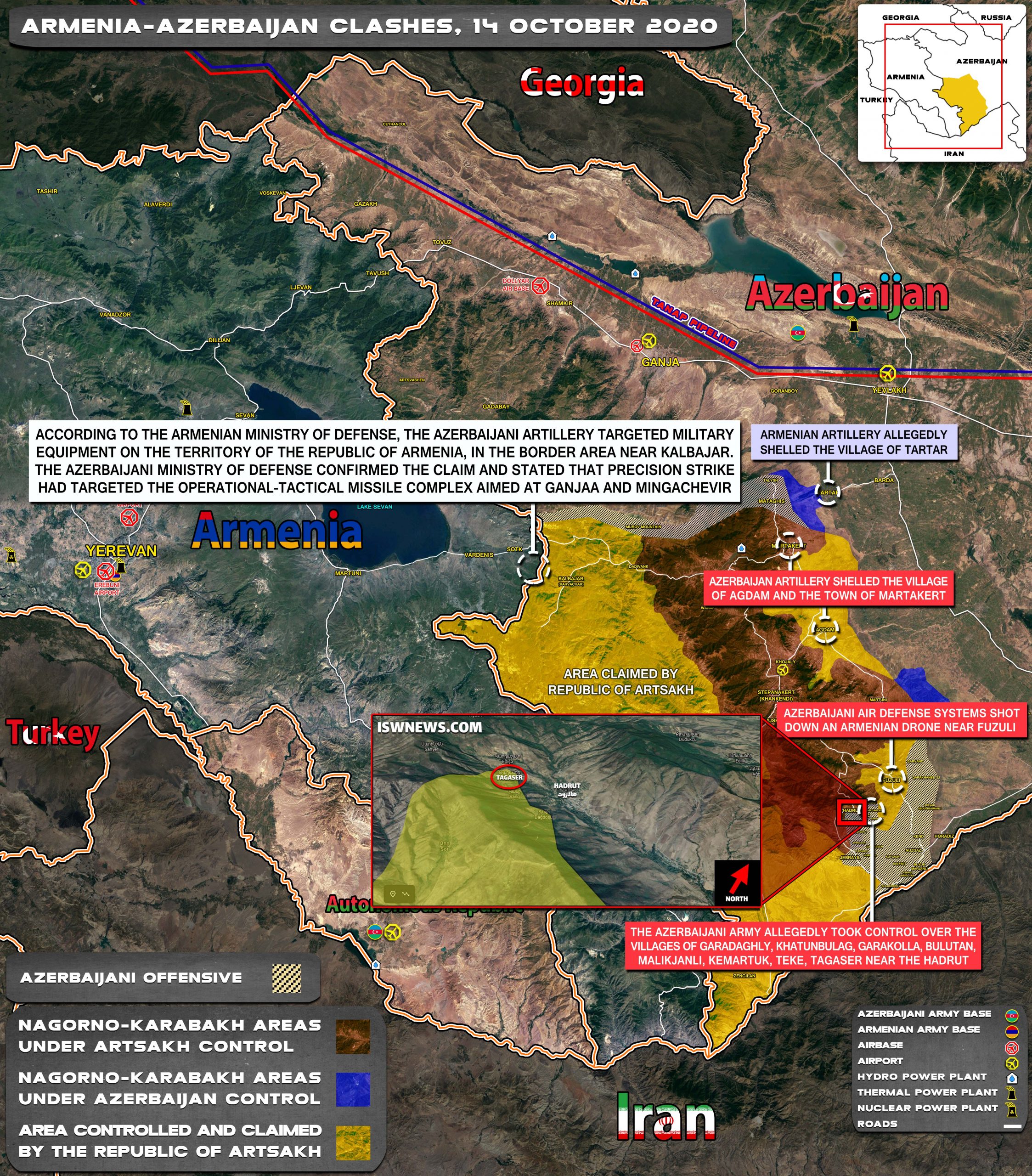 Azerbaijani President Announced New Advance In Nagorno-Karabakh