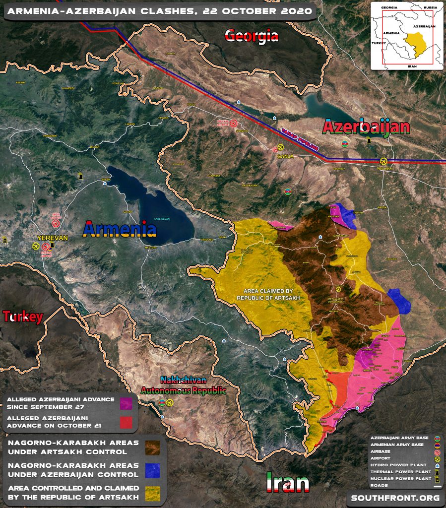 Armenians Lost Border With Iran. Advancing Azerbaijani Forces Are About To Reach Lachin Corridor (Maps, Videos)