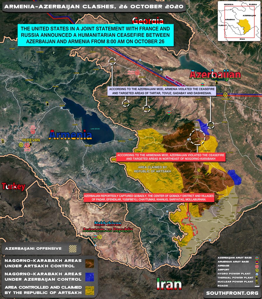 Armenia And Azerbaijan Boast Their Military Successes Amid Another Failed Ceasefire As Turkish Proxies Suffer From Russian Strikes In Syria