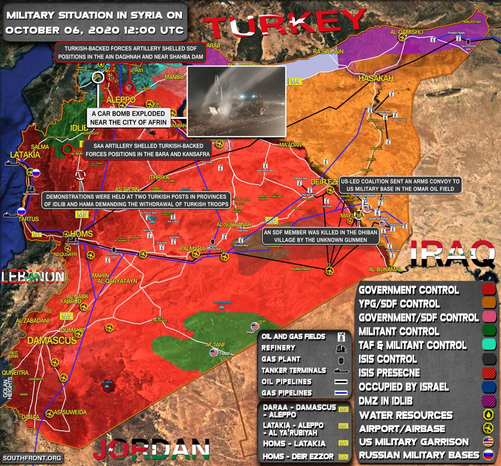 A Series Of Car Bomb Explosions Rocked North-Western Syria (Photos, Videos)