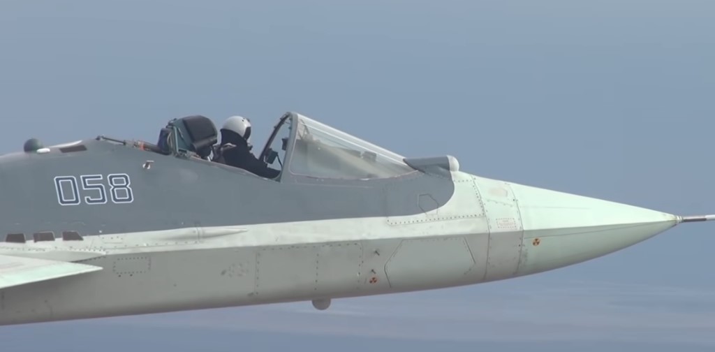 New Video Shows Russian Pilot Flying Su-57 Stealth Fighter With Cockpit Canopy Removed