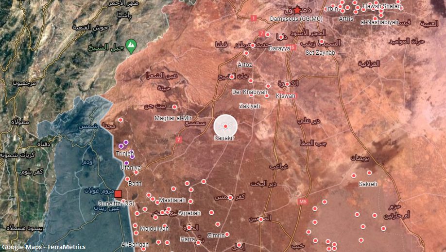 Syrian Army, Kanakir Locals Reached New Reconciliation Agreement: Monitoring Group