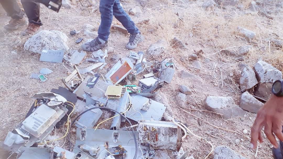 SDF Uncovered Wreckage Of U.S. Drone In Northeastern Syria (Photos)