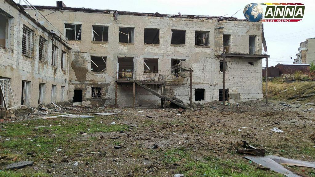 Armenia Shelled Ganja City While Stepanakert Is Under Azerbaijani Fire (Video, Photos)