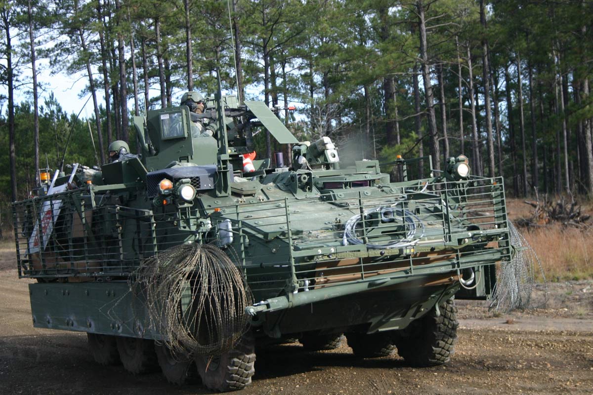 U.S. Army's M1126 Stryker Infantry Carrier Vehicle